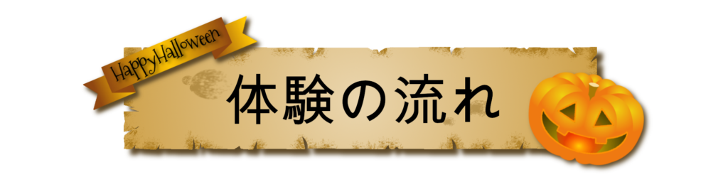 体験の流れ